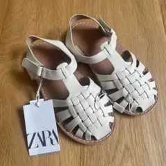 【未使用品】zara サンダル 17cm