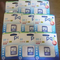 pq1 8GB SDカード×9枚セット