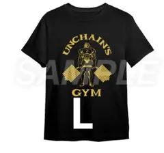 新品未使用　刃牙博　ビスケットオリバ　ブラック Tシャツ Lサイズ