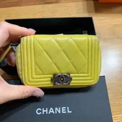 シャネル ボウイカードケース