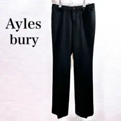 美品★ アリスバーリー パンツ 黒 ウエストゴム オフィス パーティーMサイズ