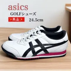✨美品✨ asics レディース GOLFシューズ 24.5cm