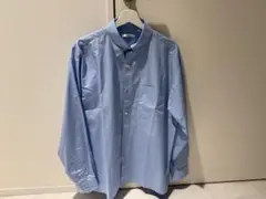 UNIQLO ユニクロ　ブロードオーバーサイズシャツ　BLUE