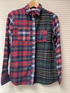 期間限定値下げ　Rodeo Crowns チェック柄 長袖シャツ