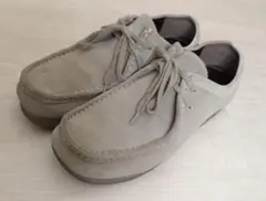 GU リアルレザーモカシンシューズ 27㎝　ワラビー