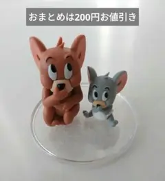 トムとジェリー　ハッピーくじ　ミルクに潜るジェリーとタフィー フィギュア