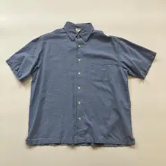 USED OLD NAVY BLUE S/S SHIRTS