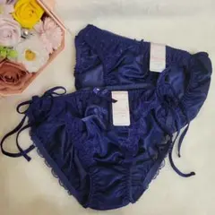 ショーツ 2枚セット 紺色