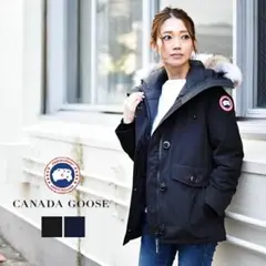 国内正規品CANADAGOOSEカナダグース/コヨーテファー/ダウンジャケットS