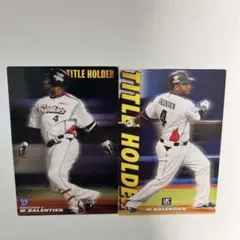 プロ野球チップス　東京ヤクルトスワローズ　バレンティン　2枚セット