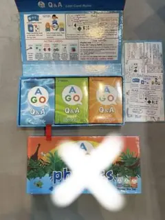 Ran様ご注文品※ AGO Ｑ&A Card Game セット　ほぼ未使用　英語