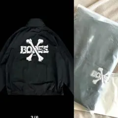 BONES 骨グラフィック ジャケットパウエルペラルタL パウエル・ペラルタ POWELL PERALTA<br>CROSS BONES JACKET