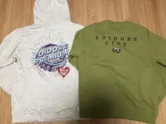 美品！YOIDORE（ヨイドレ）スウェット トレーナー&パーカー／刺繍 ビール柄