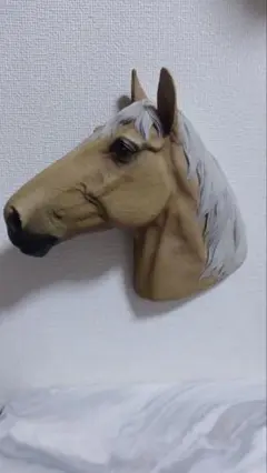馬の頭部装飾 壁掛け