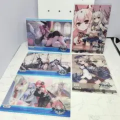 ②アズールレーン　トレーディングカードコレクションクリア　5枚組