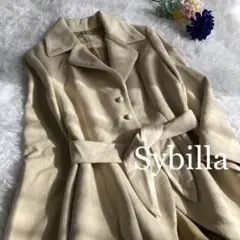 Sybilla シビラ アンゴラ コート Aライン