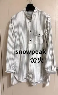 スノーピーク TAKIBIロングシャツ M
