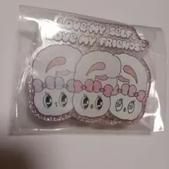 エスターバニー カフェ ガチャ ラメアクリルバッジ