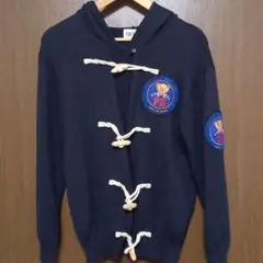 値下げ ピンクハウスのくまちゃんの刺繍が可愛いカーディガン ニット パーカー