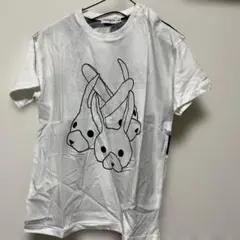frankygrow ウサギイラスト Tシャツ L