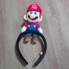 マリオ ぬいぐるみ付きカチューシャ