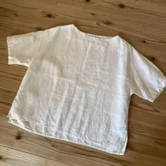 オーシバル リネンブラウス ホワイト