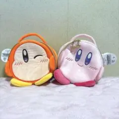 カービィ ハッピーモーニング ぬいぐるみバニティポーチ 2点セット
