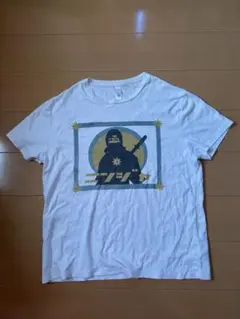 忍者　Tシャツ ホワイト　XL