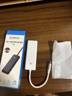 ほぼ未使用】ORICO 4-in-1 USB‑C ハブ PD100W対応