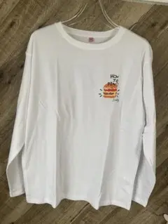 HOW TO FIND ハンバーガー柄 XXL 長袖カットソー
