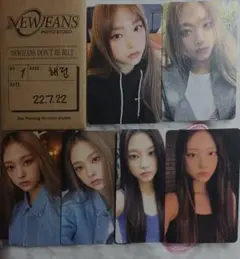 bluebook NewJeans ヘリン ver. 封入トレカ コンプ
