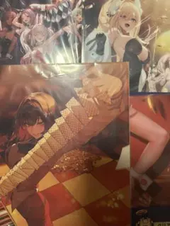 一番くじ 勝利の女神 ニケ NIKKE H賞 クリアポスター　4枚セット