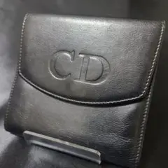 Christian Dior ディオール 2つ折り財布 Wフォック