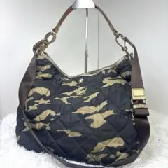 [良品 ] ラシット　ショルダーバッグ　2way カモフラ　大容量