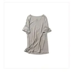 菊池京子 K.K closet KJ VネックリネンTシャツ