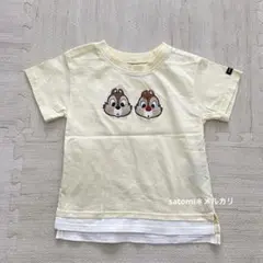 petit main ディズニー　チップ　デール　Tシャツ　100
