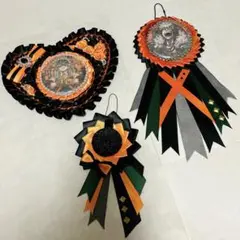 僕のヒーローアカデミア 爆豪勝己 缶バッジ ロゼット まとめ売り 5点セット