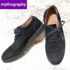 mythography　スエード レースアップ　　シューズ　ミソグラフィー　靴