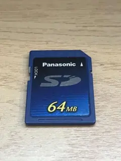 送料無料　Panasonic 64MB SDカード