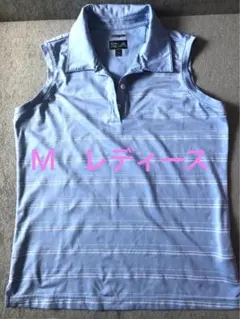 adidas 水色　ノースリーブ