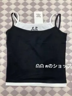 Rest & Recreation トップ ブラックxホワイト