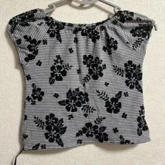 COMME CA DU MODE オフショルダー Tシャツ 110A