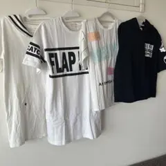 夏用レピピアルマリオワンピース2枚、Tシャツ1枚、半袖パーカー1枚の 4点セット