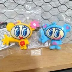エンジェルブルー　3DラバーマスコットBC 2点