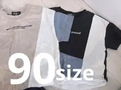 カラーブロックTシャツ 2枚セット