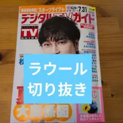 デジタルTVガイド ラウール 切り抜き