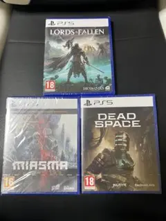 PS5 デッドスペース+ミアズマ・クロニクルズ+ ロード オブ ザ フォールン