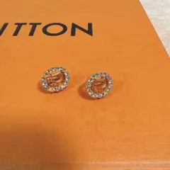 【超定番】Dior ディオール ラインストーン ロゴ イヤリング アクセサリー