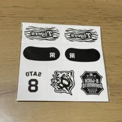 阪神タイガース　アイブラック　フェイスシール　サトテル　佐藤輝明