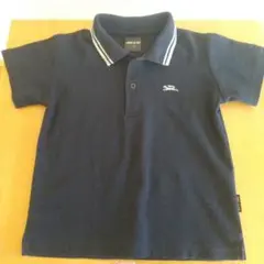 COMME CA ISM ネイビー ポロシャツ 110